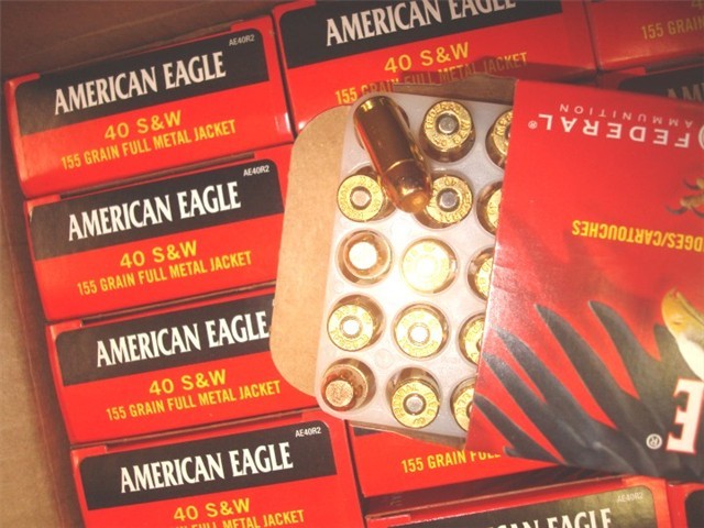 Federal American Eagle - .40s&w 165 FMJ - 50 Rounds